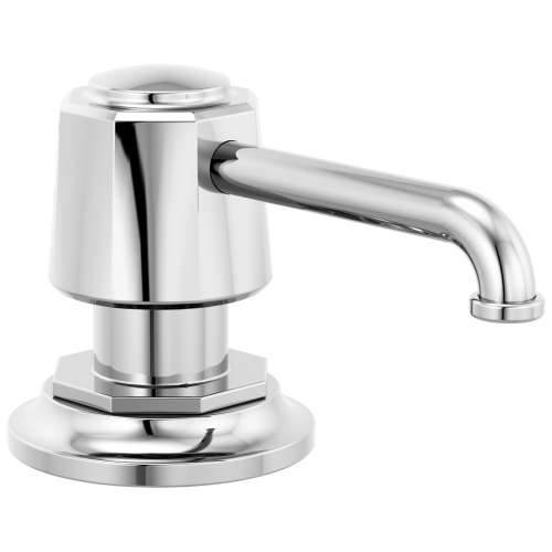 Rook RP100487PC Soap and Lotion Dispenser in Polished Chrome