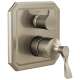 Pressure Balance Valve with Integrated 6-Function Diverter Trim in Brushed Nickel