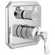 Pressure Balance Valve with Integrated 6-Function Diverter Trim in Chrome