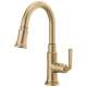 1.8 GPM Pull-Down Prep Faucet in Luxe Gold Finish