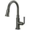 1.8 GPM Pull-Down Prep Faucet in Luxe Steel Finish