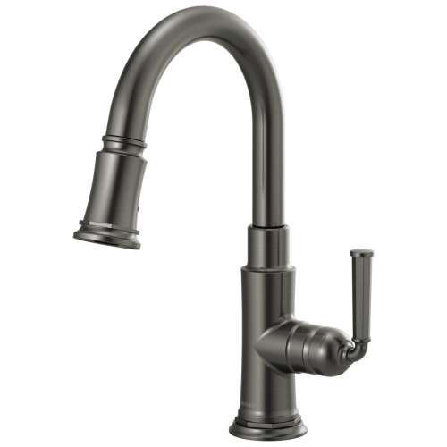 1.8 GPM Pull-Down Prep Faucet in Luxe Steel Finish