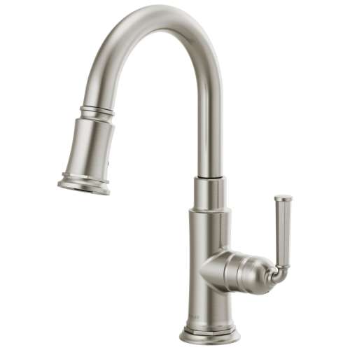 63974LF-SS-M Rook 1.8 GPM Pull-Down Prep Faucet in Stainless Finish