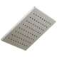 1.75 GPM Square Raincan Showerhead in Luxe Nickel