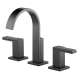 65380LF Widespread Bathroom Faucet with Lever Handles in Matte Black