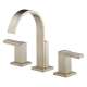 65380LF Widespread Bathroom Faucet with Lever Handles in Brushed Nickel