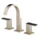 Siderna K65380-L5382BN 65380LF Widespread Bathroom Faucet with Lever Handles in Brushed Nickel