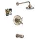 Odin KTS60475-R-BN Tub/Shower Trim Kit in Brushed Nickel