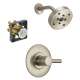 Euro KS60P220-R-BN Shower Trim Kit in Brushed Nickel