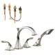Roman Tub Trim Kit With Hand Shower in Polished Nickel