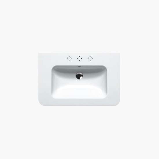 Up 80 Washbasin in White