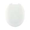 440TM-001 Plastic Round Toilet Seat in White