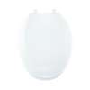 800TM-001 Plastic Elongated Toilet Seat in White