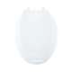 800TM-001 Plastic Elongated Toilet Seat in White