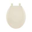 1200-106-A Plastic Round Toilet Seat in Bone