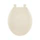 1200-106-A Plastic Round Toilet Seat in Bone