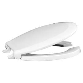 460STS-001 Plastic Round Toilet Seat in White
