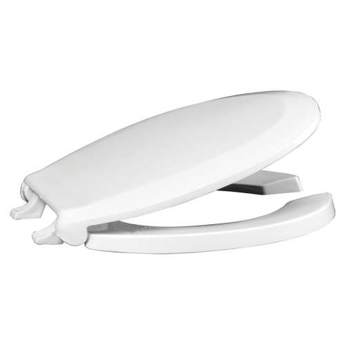 460STS-001 Plastic Round Toilet Seat in White