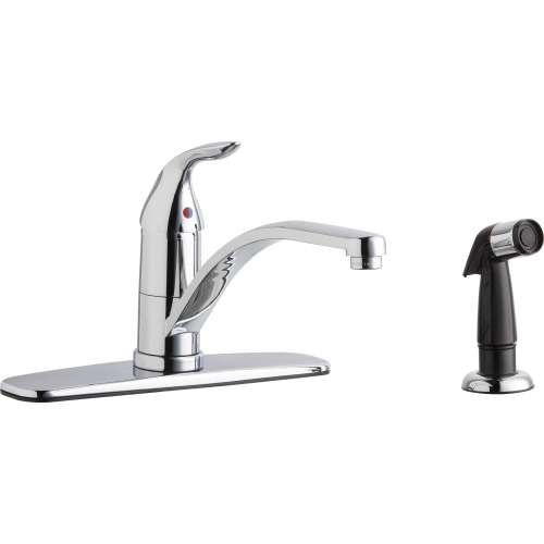 432-ABCP Deck-Mounted Manual Ecast Sink Faucet with 8