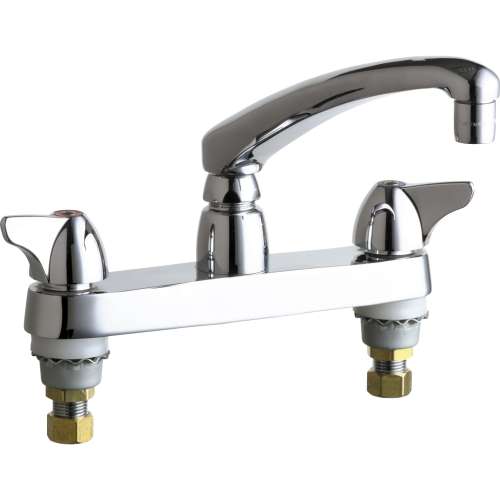 Deck-Mounted Manual Sink Faucet with 8