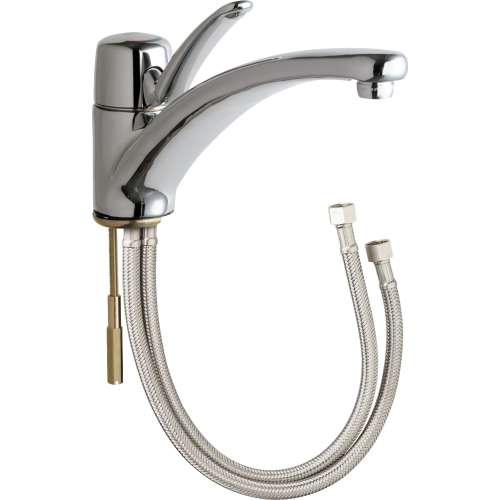 1.5 GPM Deck Mounted Manual Sink Faucet, Single Hole Mounting with optional 8