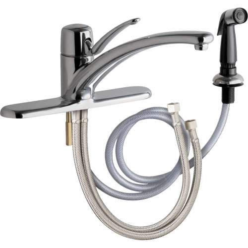 Deck Mounted Manual Sink Faucet with Optional 8