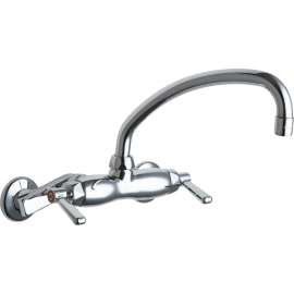 445-L9E35ABCP 1.5 GPM Pot Filler Faucet with Lever Handles and 9.5