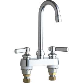 895-E35ABCP Deck-Mounted Manual Sink Faucet with 4
