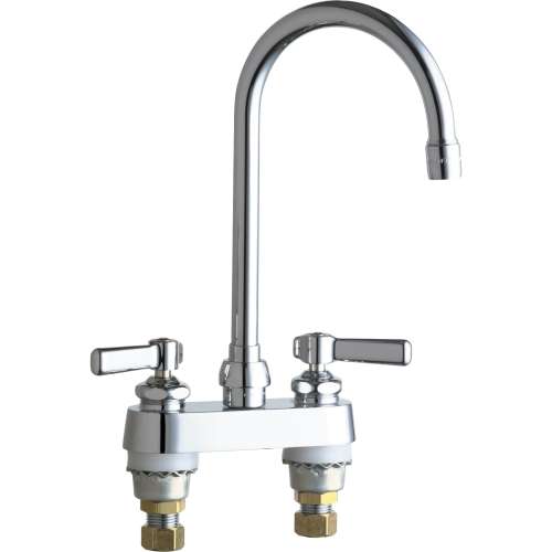 Deck-Mounted Manual Sink Faucet with 4