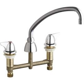 1.5 GPM Deck-Mounted Manual Ecast Sink Faucet with 8