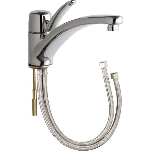 Deck-Mounted Manual Sink Faucet, Single-Hole Mounting with optional 8