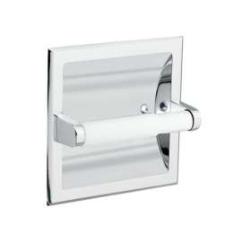 Recessed Toilet Paper Holder in Stainless Steel