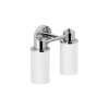 12.95in Wide 2 Light Bathroom Fixture in Chrome