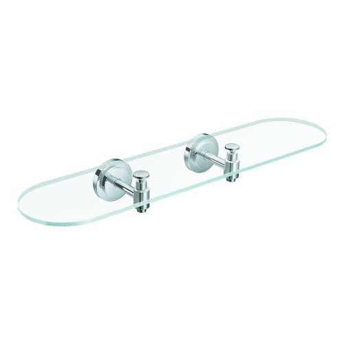 Creative Specialties Iso DN0790CH Glass Shelf in Chrome