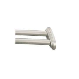 Double 60in Curved Shower Rod