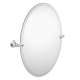 26in Tall Tilting Oval Mirror in Chrome