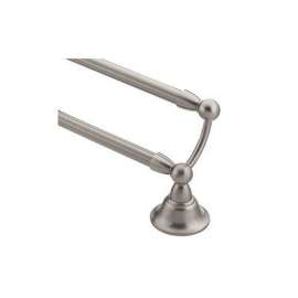 Creative Specialties Sage DN6822BN 24in Double Towel Bar in Brushed Nickel