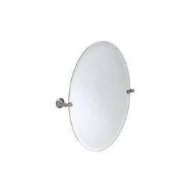 Decorative Mirror in Brushed Nickel