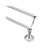 Creative Specialties Lounge DN7722CH 24in Double Towel Bar in Chrome