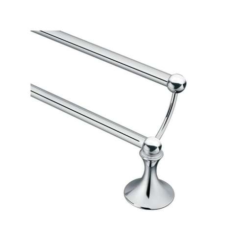 Creative Specialties Lounge DN7722CH 24in Double Towel Bar in Chrome