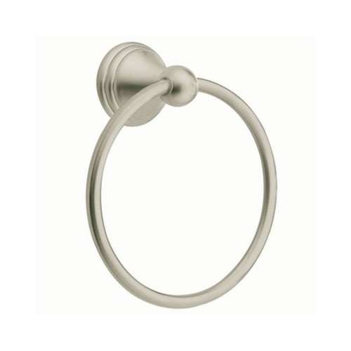 Creative Specialties Preston DN8486BN Towel Ring in Brushed Nickel