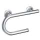 7-5/8in x 1in Grab Bar with Integrated Tissue Holder in Chrome