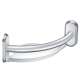 9-3/16in x 1in Grab Bar with Integrated Shelf in Chrome