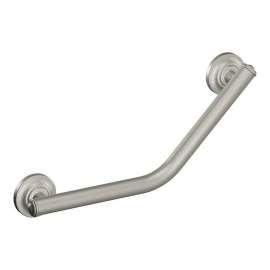 Creative Specialties Home Care LRA8716D1GBN 16in x 1-1/4in Grab Bar in Brushed Nickel