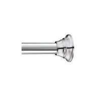 44in - 72in Adjustable Shower Curtain Rod in Chrome