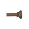 44in - 72in Adjustable Shower Curtain Rod in Old World Bronze
