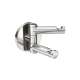 Swiveling Double Robe Hook in Chrome