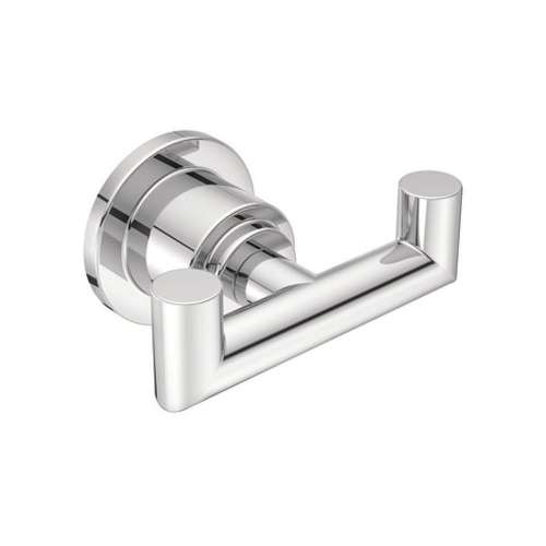 Creative Specialties Arris YB0803CH Double Robe Hook in Chrome
