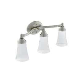 3 Light Bathroom Sconce with Frosted Shades