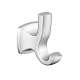Double Hook Robe Hook in Chrome
